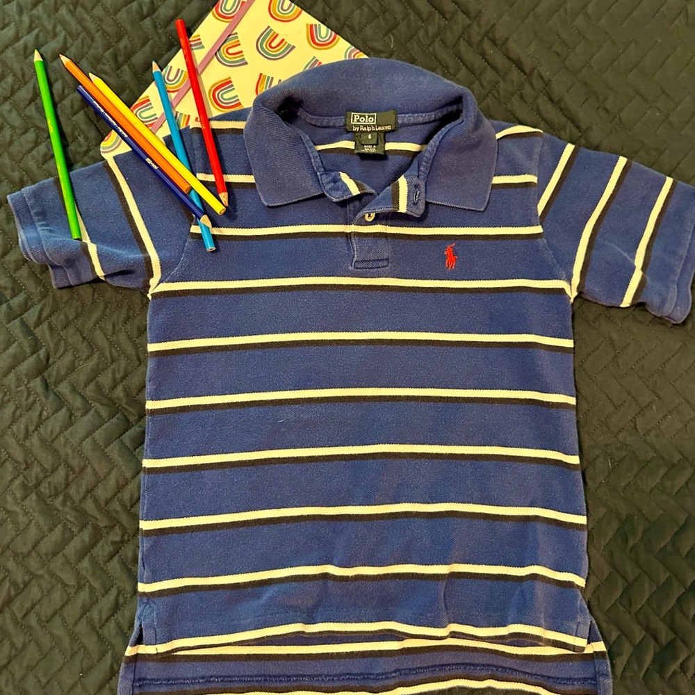 Boys Polo by Ralph Lauren in royal blue